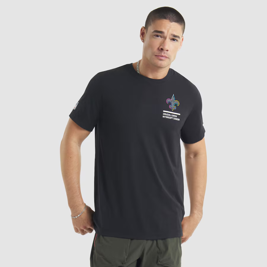 Men New Orleans Saints Nike NFL 2025 T shirt->nfl t-shirts->Sports Accessory